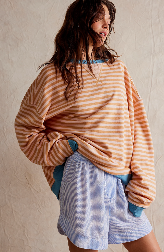 Lana | Striped Oversized Pullover