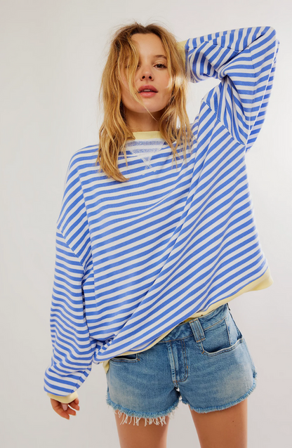 Lana | Striped Oversized Pullover