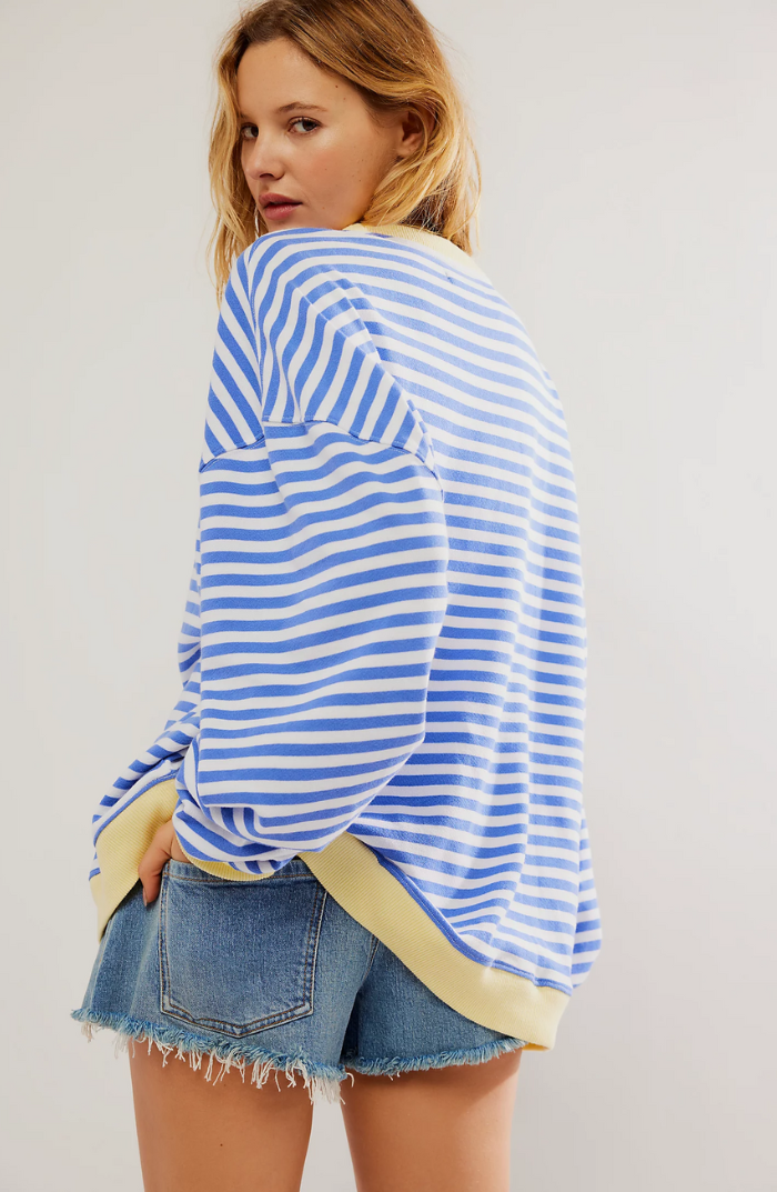 Lana | Striped Oversized Pullover