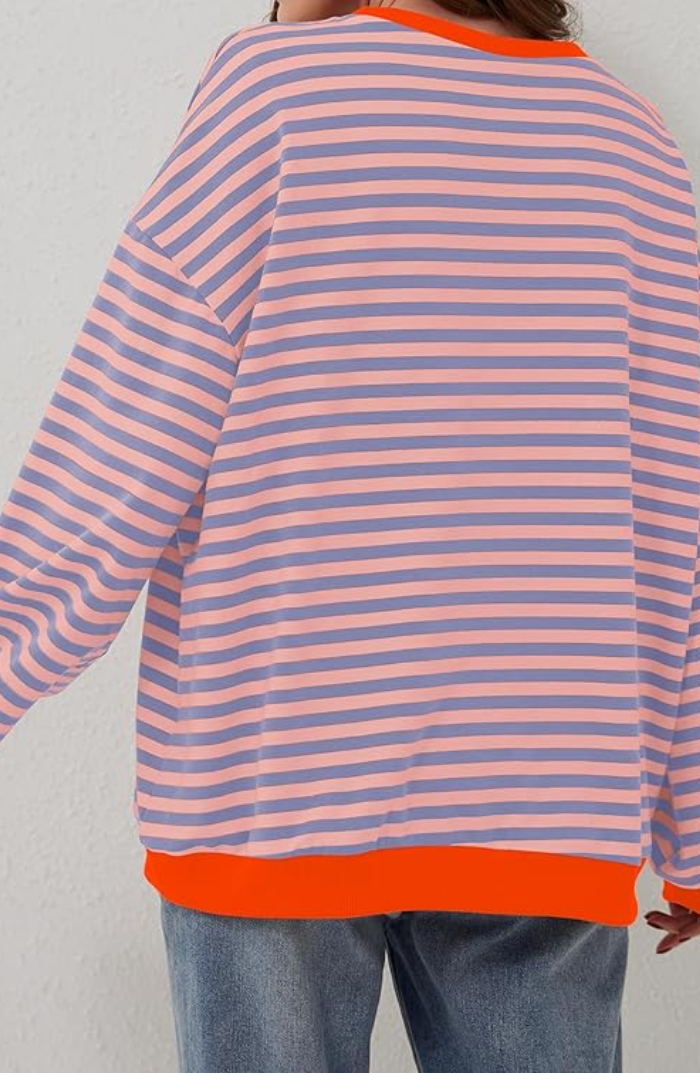 Lana | Striped Oversized Pullover