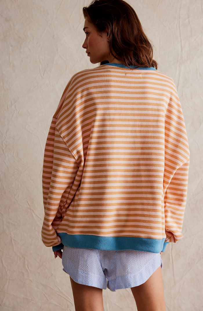 Lana | Striped Oversized Pullover