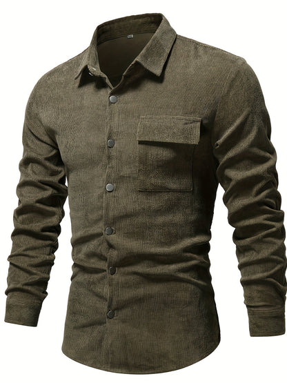 Jasper | Men’s Ribbed Long Sleeve Shirt