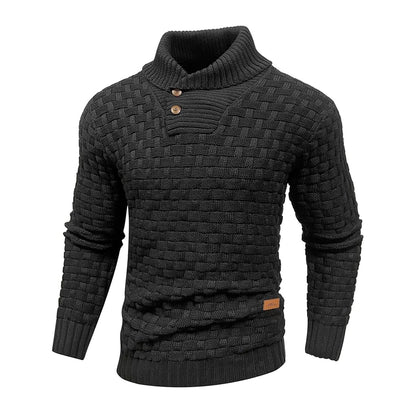 Owen™ | Men’s High-Stretch Waffle Knit Sweater