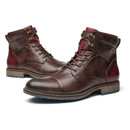 Reed - Men's Premium Handmade Leather Oxford Boots