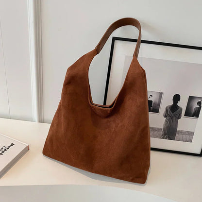 Genevieve | Suede Tote Bag