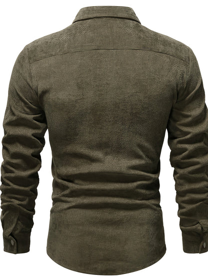 Jasper | Men’s Ribbed Long Sleeve Shirt