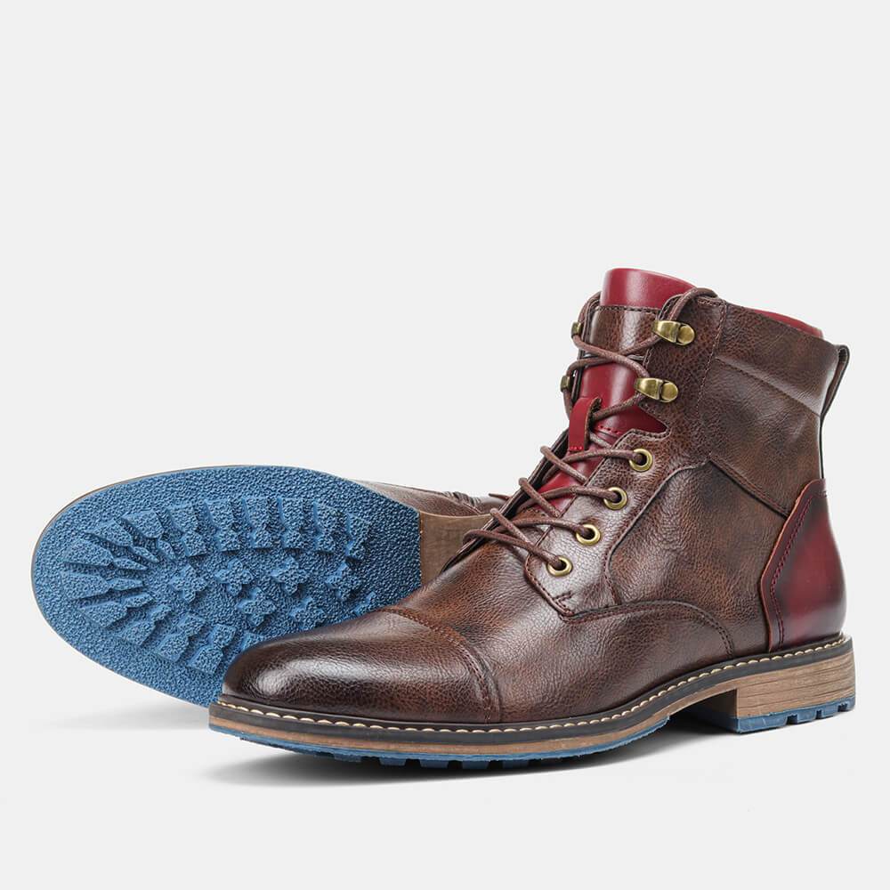 Reed - Men's Premium Handmade Leather Oxford Boots